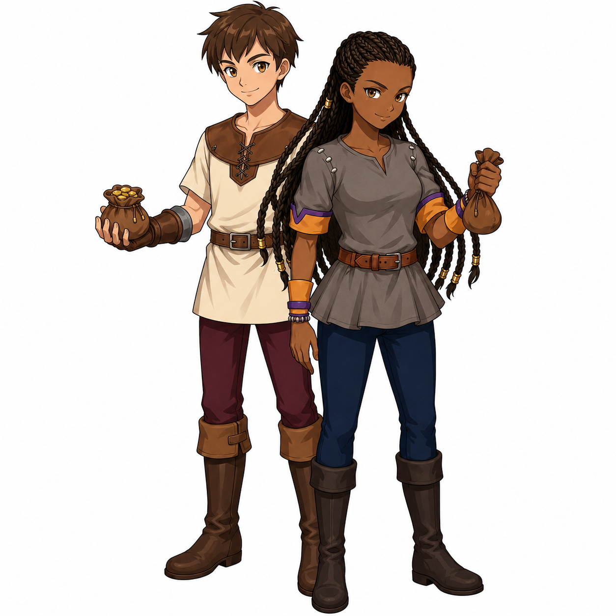 Merchant class illustration